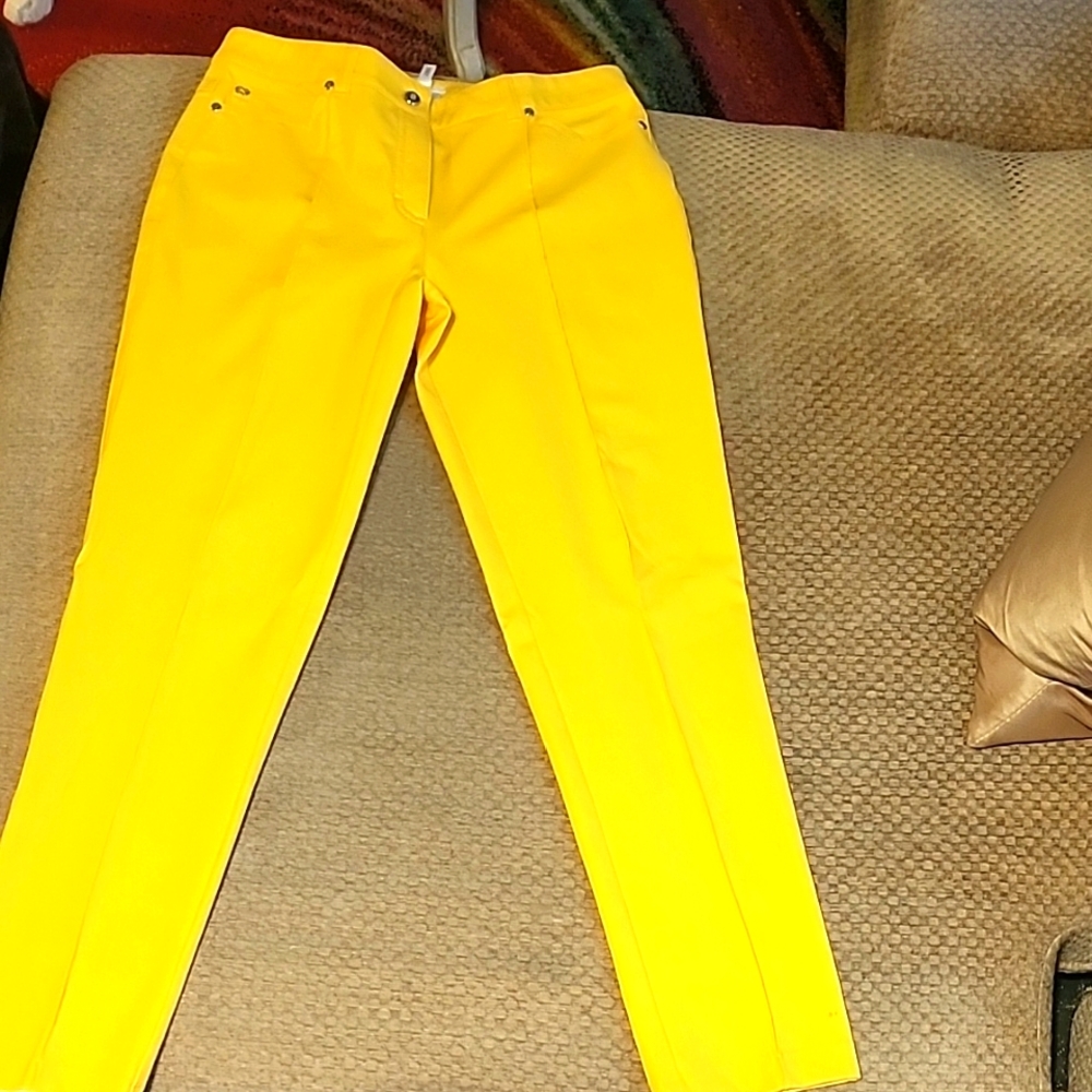 ESCADA YELLOW PANTS